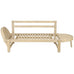 Vivendi Acacia Wood Outdoor Daybed/Lounge