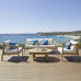 Sinfonia  4 Seater Hardwood Acacia Outdoor Sofa Set