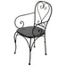 Zouzou French Bistro Garden Chair - Antique Brown