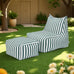 Farfalla 2 Piece  Outdoor Lounge Chair & Ottoman Set