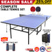 Fave Foldable Ping Pong/Table Tennis Game with Clamp Net