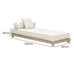 Viareggio Acacia Wood Sun Lounge