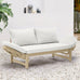 Vivendi Acacia Wood Outdoor Daybed/Lounge