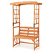 Roma Garden Bench/Arbour with Bench