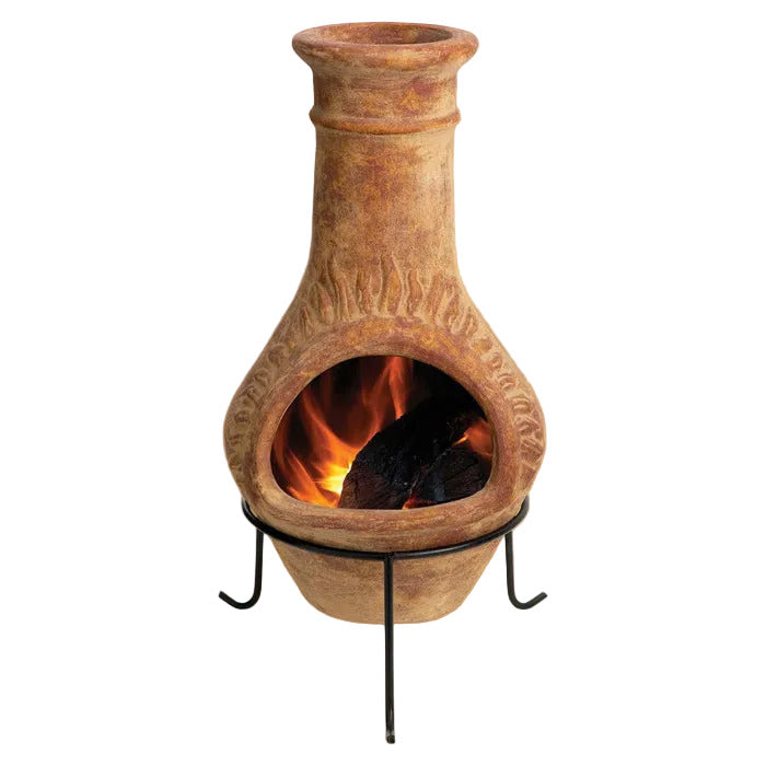 Tegucigalpa Volcanic Clay Chiminea