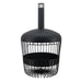 Chania Chimenea. Large 100cm Diameter. 1.68m Tall. Black
