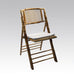 Zella Rattan Folding Chair