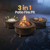 Fiera Ember Ring - 2 in 1 Fire Pit & BBQ