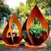 The ETERNAL FLAME Firepit Sculpture - Handmade