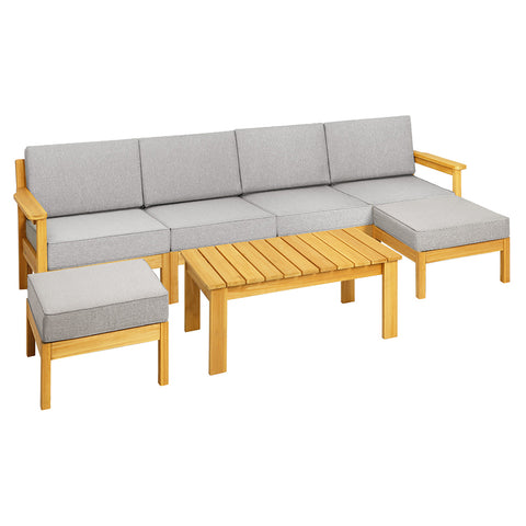 Mateo 6 Seater Outdoor Sofa & Table Set