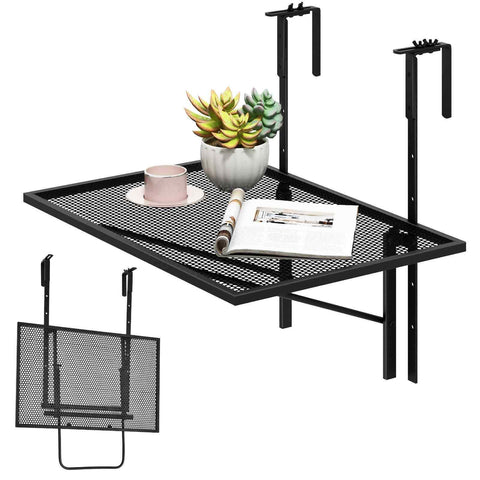 Folding Hanging Table 5-level Height Adjustable