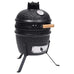 2-in-1 Ceramic Kazuo Portable Barbecue Grill/Smoker