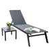 Gaetana  Sun Lounge & Table Set