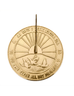 Loloo Polished Brass Sundial