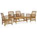 Veritas 5 Piece Acacia Garden Lounge Set