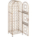 Varya 45 Bottles Metal Wine Rack with Lockable Door