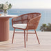 Brienz Rope Outdoor Dining Chairs. Set of 4. 4 Colours