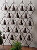 Bienvenue Metal Garden Sculpture/Mobile/Chime w/18 bells