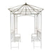 Annarosa Square Arch with Seats - Cream