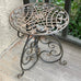 St Moritz Metal Outdoor Side Table