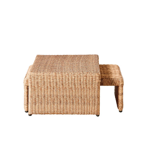 Gia Wicker Nested Coffee Table