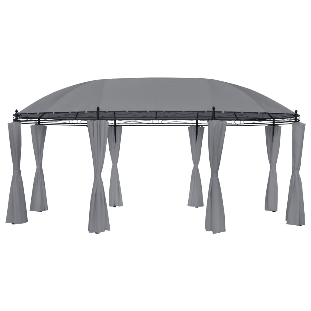 Montez 8-Panelled Gazebo - 520 x 349 x 255 cm