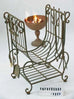 Rennes French Antique Style Firewood Rack