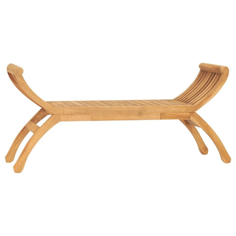 Mantovana Solid Teak Garden or Patio Bench