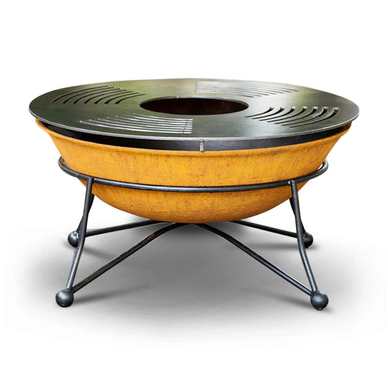 The Aiko BBQ Fire Pit/Teppanyaki Grill 90cm