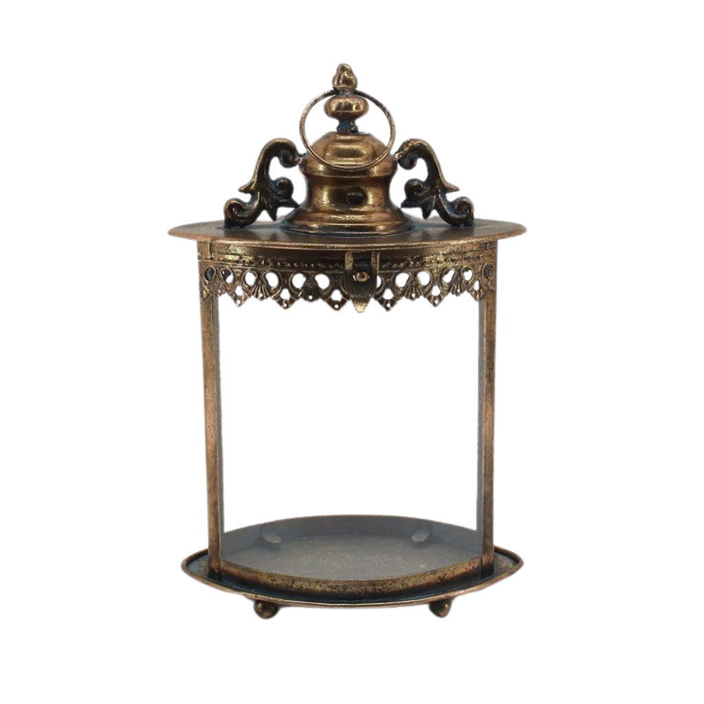 Morea  Candle Lantern with Glass