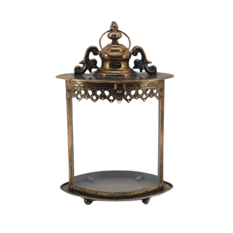 Morea  Candle Lantern with Glass