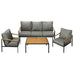 Pandora 5 Seater Outdoor Lounge Set