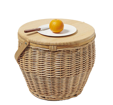 Kaiya Round Picnic Cooler Basket