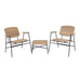 Achille 3pc Acacia Wood Outdoor Lounge Set