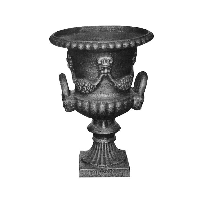 Lamia Cast Iron Urn – Black