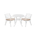 Zenia 3 pc Dining Setting - Black or White