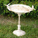 Celeste Small Decorative Cast Iron Bird Bath