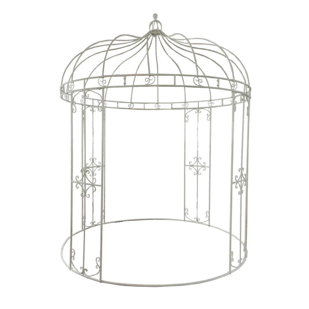 Tiziana Arch Round Gazebo in Cream