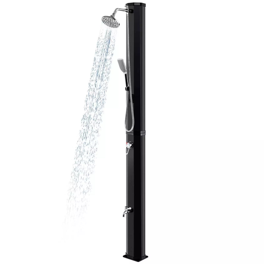 Fiore Solar Heated Outdoor Shower