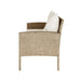 Bonifacio 7 Seater Wicker Outdoor Dining Sofa Set - Natural or Warm Grey