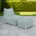 Farfalla 2 Piece  Outdoor Lounge Chair & Ottoman Set
