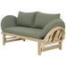 Vivendi Acacia Wood Outdoor Daybed/Lounge