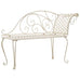 Cosenza Retro Wrought Iron Love Seat/Chaise