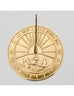 Loloo Polished Brass Sundial