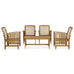 Veritas 5 Piece Acacia Garden Lounge Set