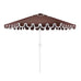 Mendosa 2.7m Scalloped Market Umbrella