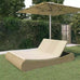 Venetia Beige Polyrattan Daybed