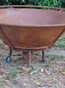 Very Large Brazier/Firepit Planter. 90cm diam