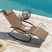 Zander Outdoor Rocking Lounge Chair