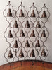 Bienvenue Metal Garden Sculpture/Mobile/Chime w/18 bells